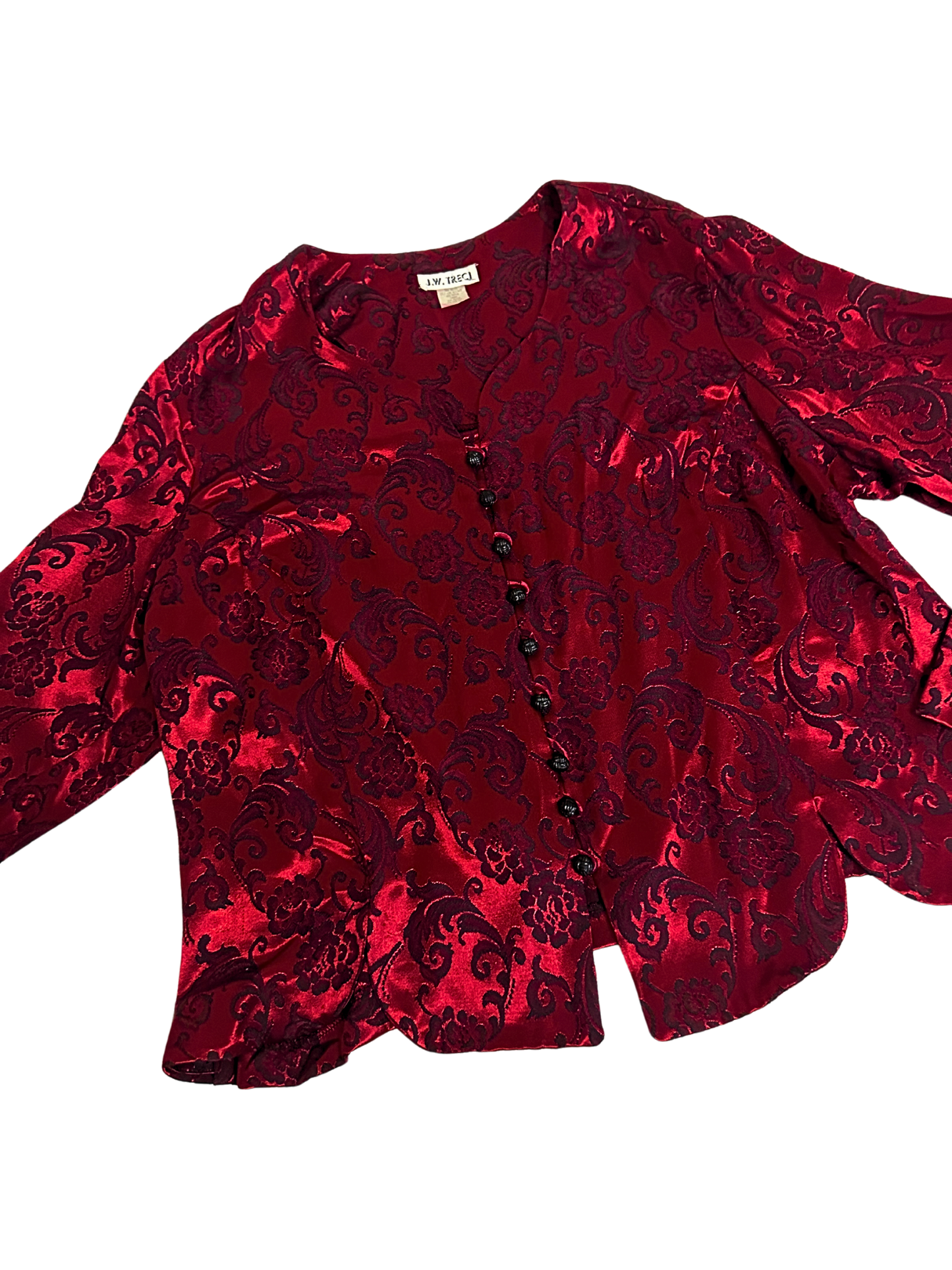 vintage paisley ruby piece