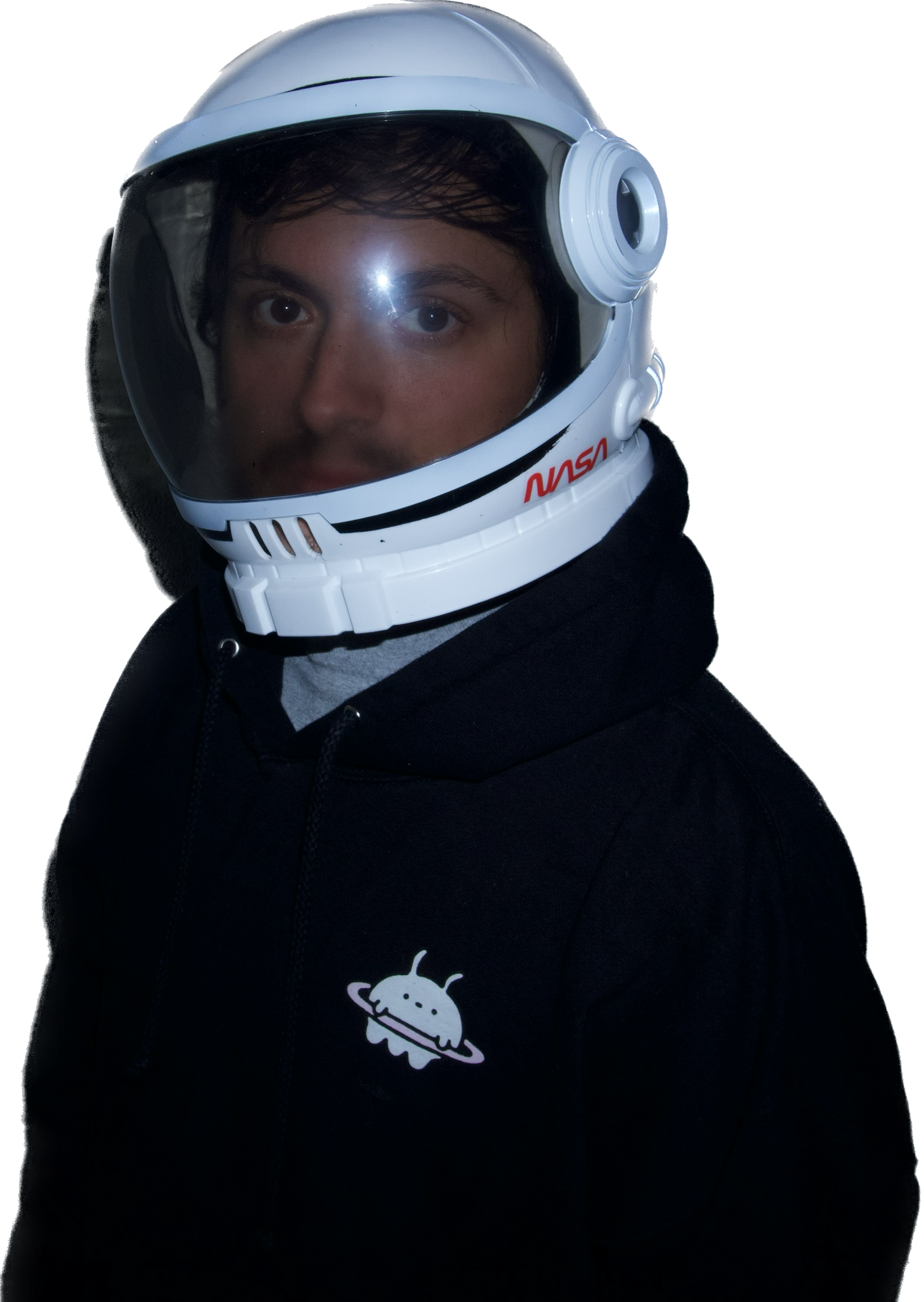 galaxia hooded fleece