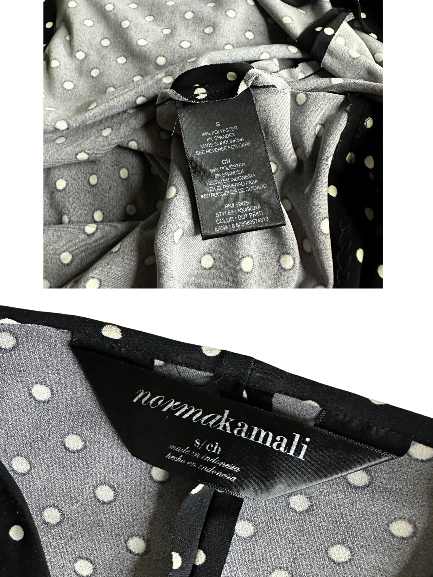 polka dot dress