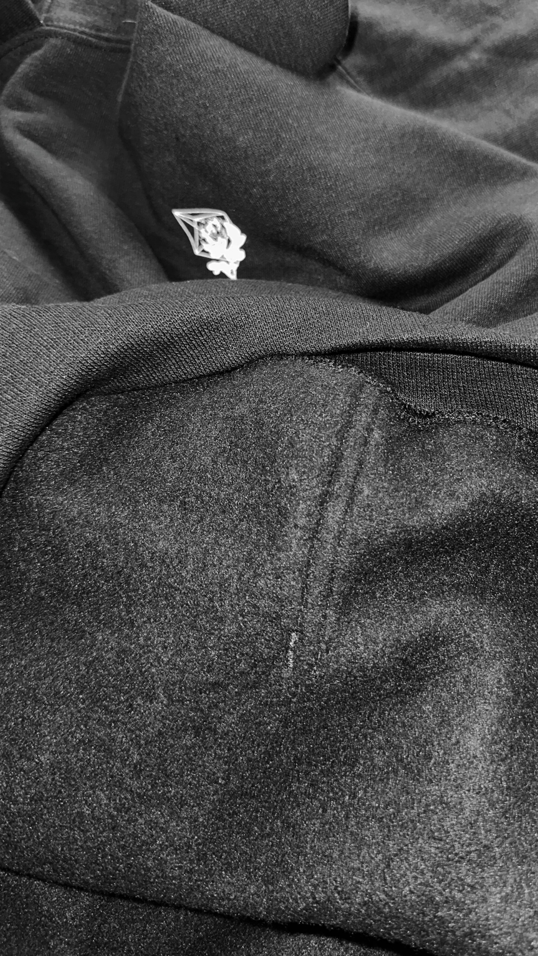 sorry to bother you hooded fleece