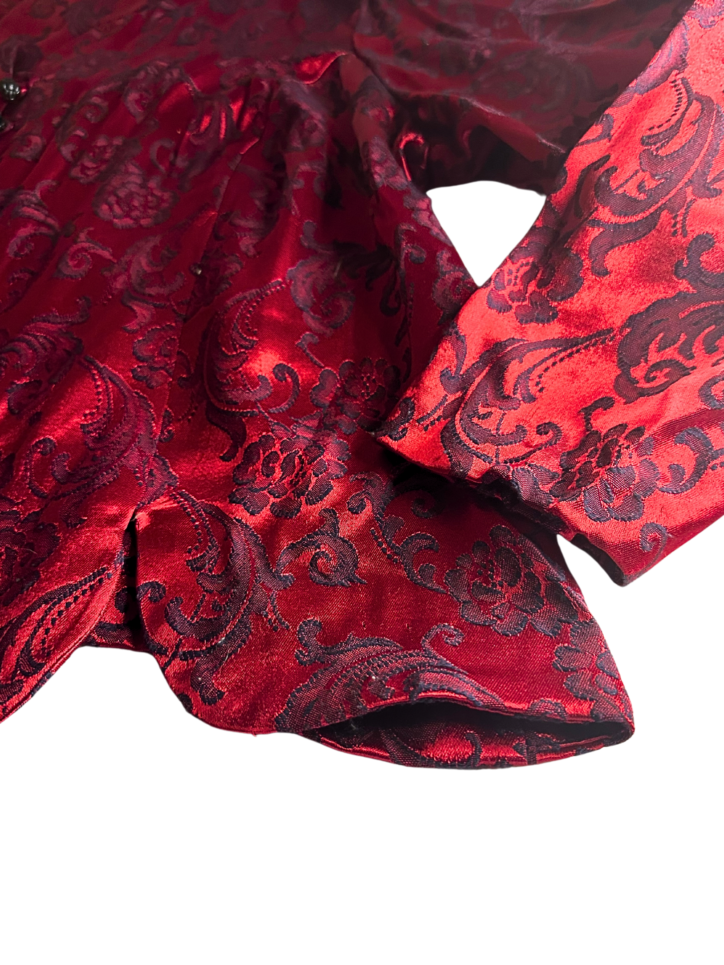 vintage paisley ruby piece