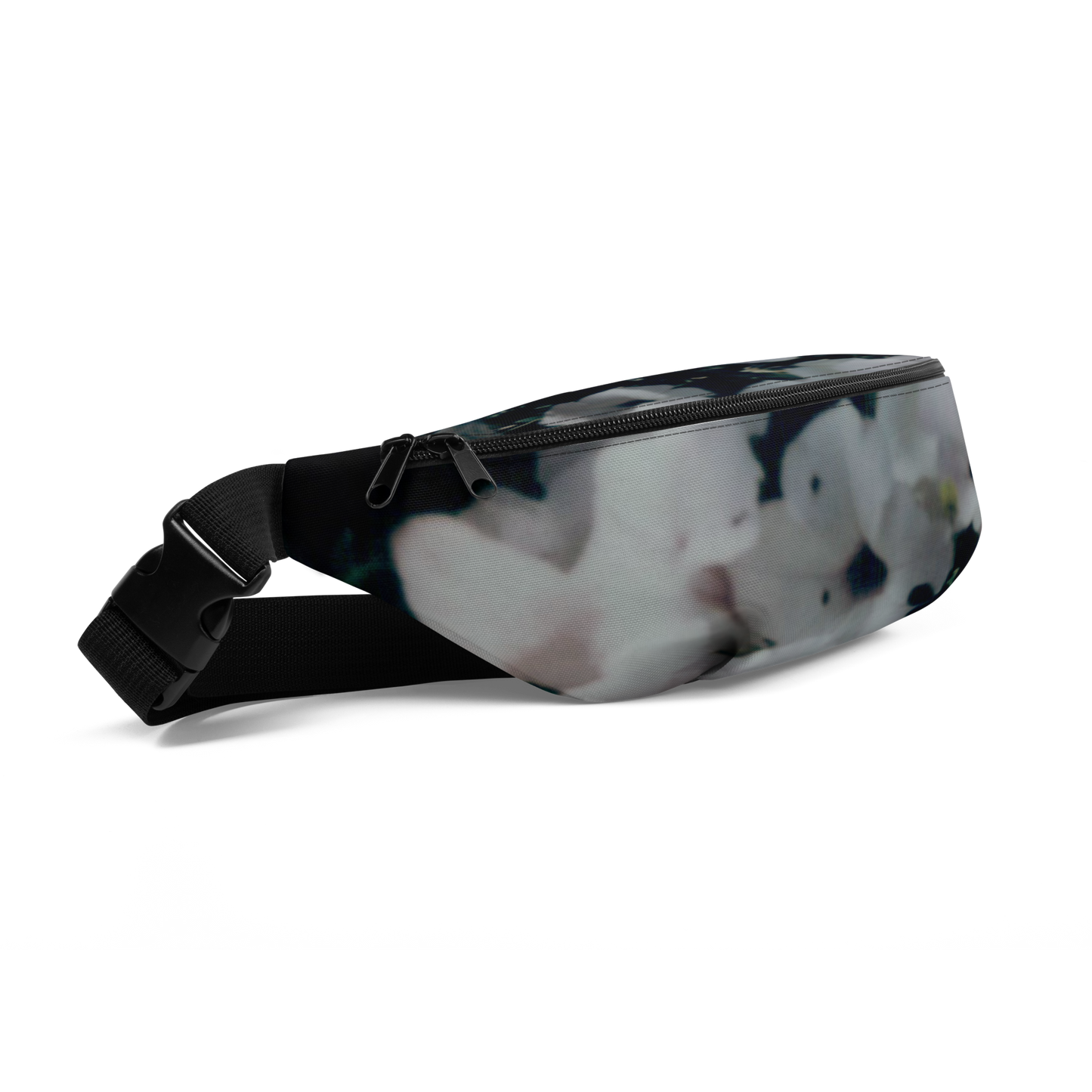 "flowers and you" fanny pack