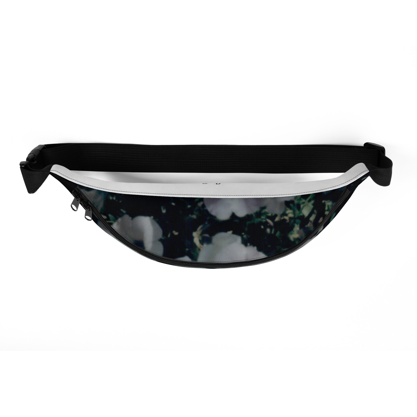 "flowers and you" fanny pack