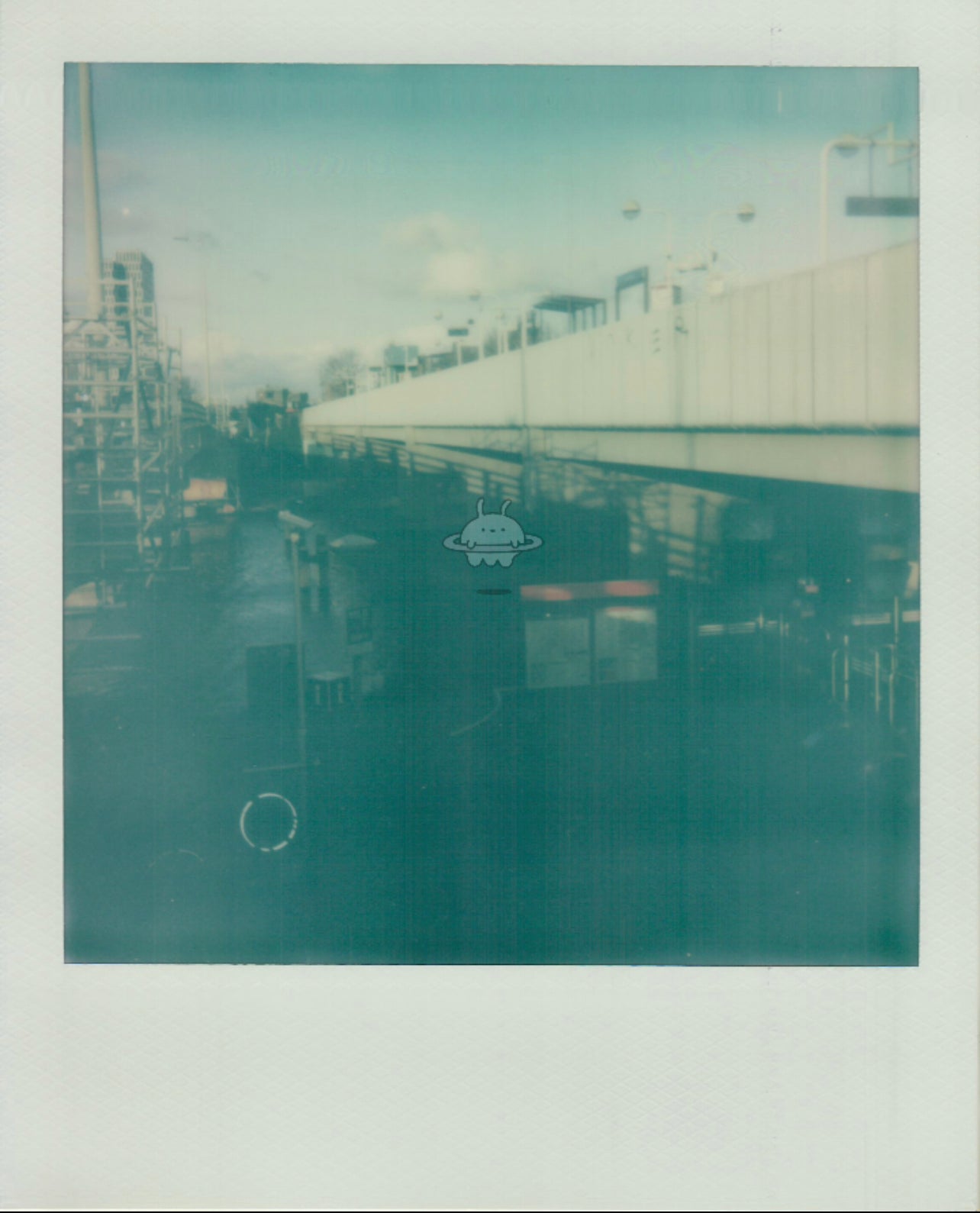 suspended in transit