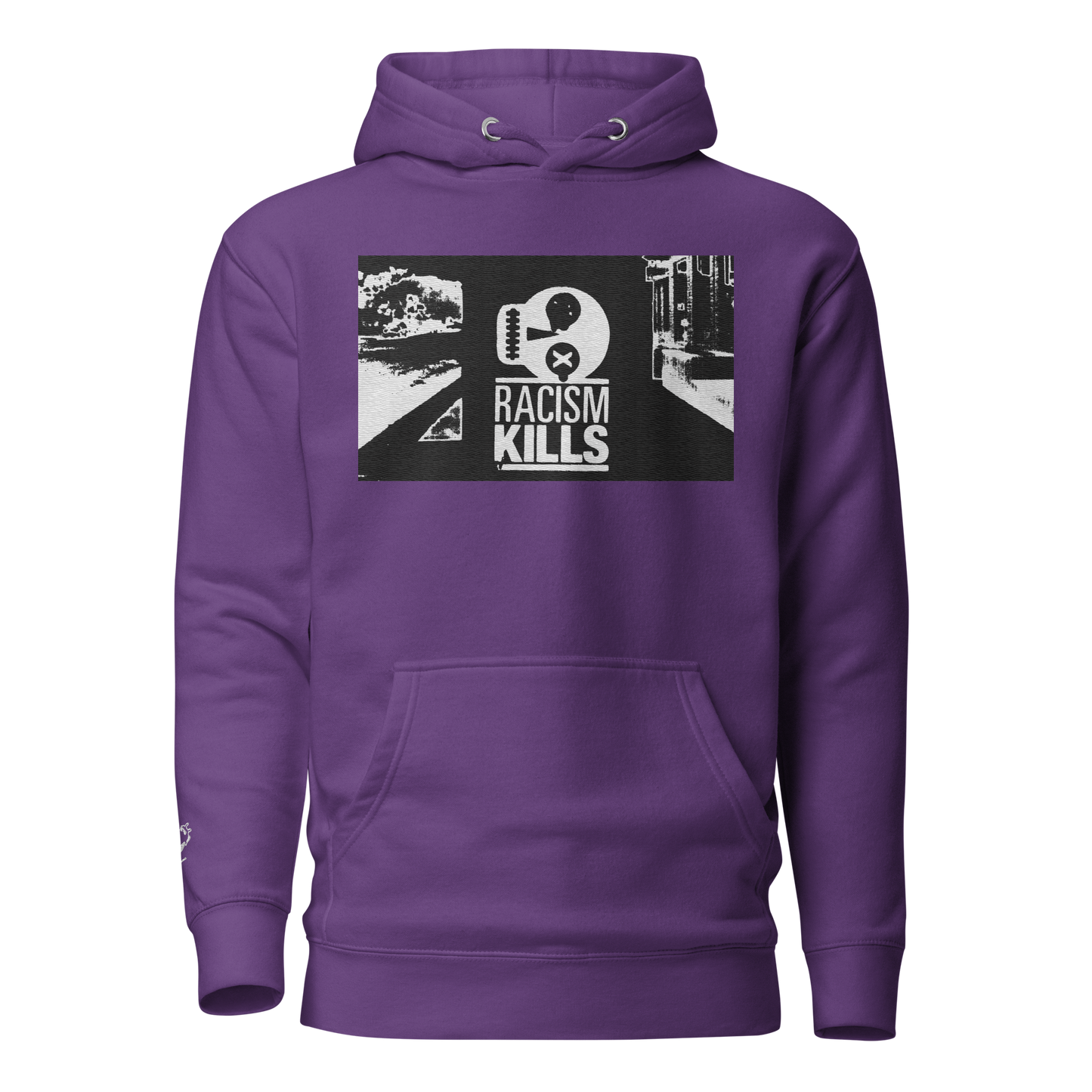 Racism Kills Hooded Sweatshirt
