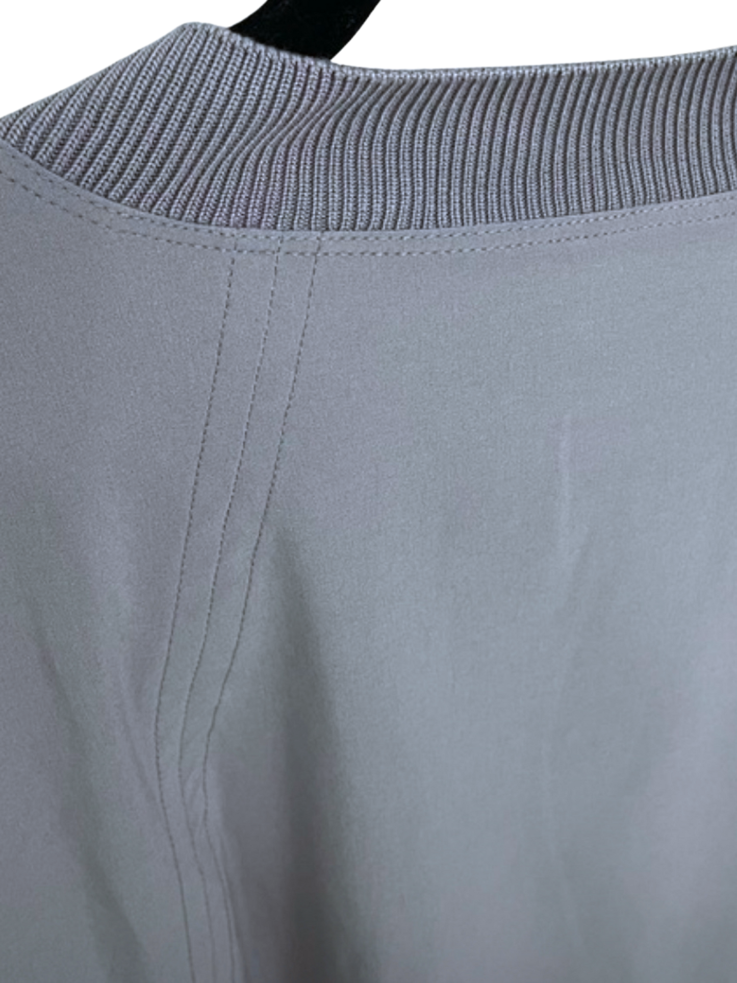 gray workout travel top