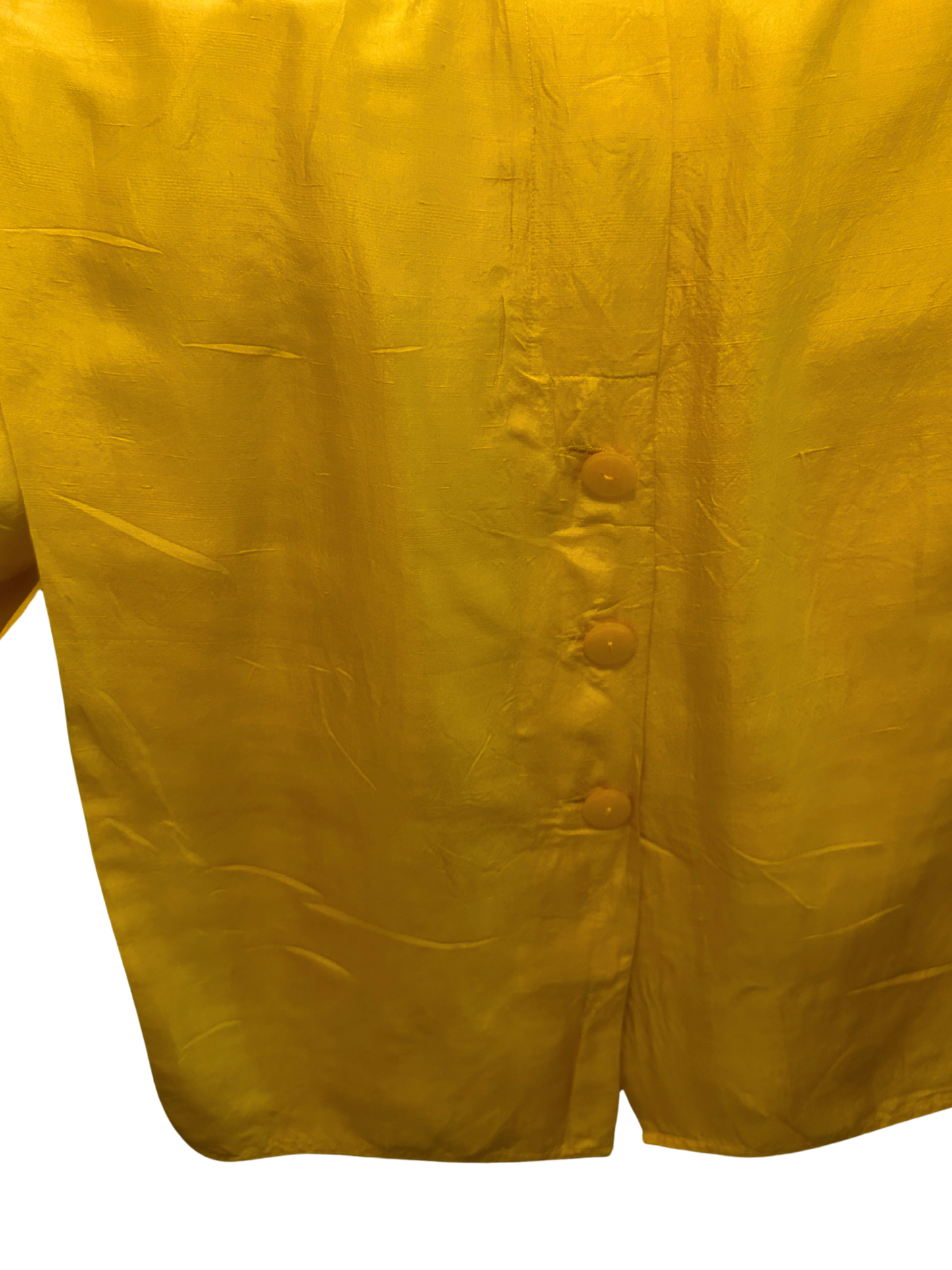 vintage silk gold dress