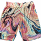 sheer trippy shorts